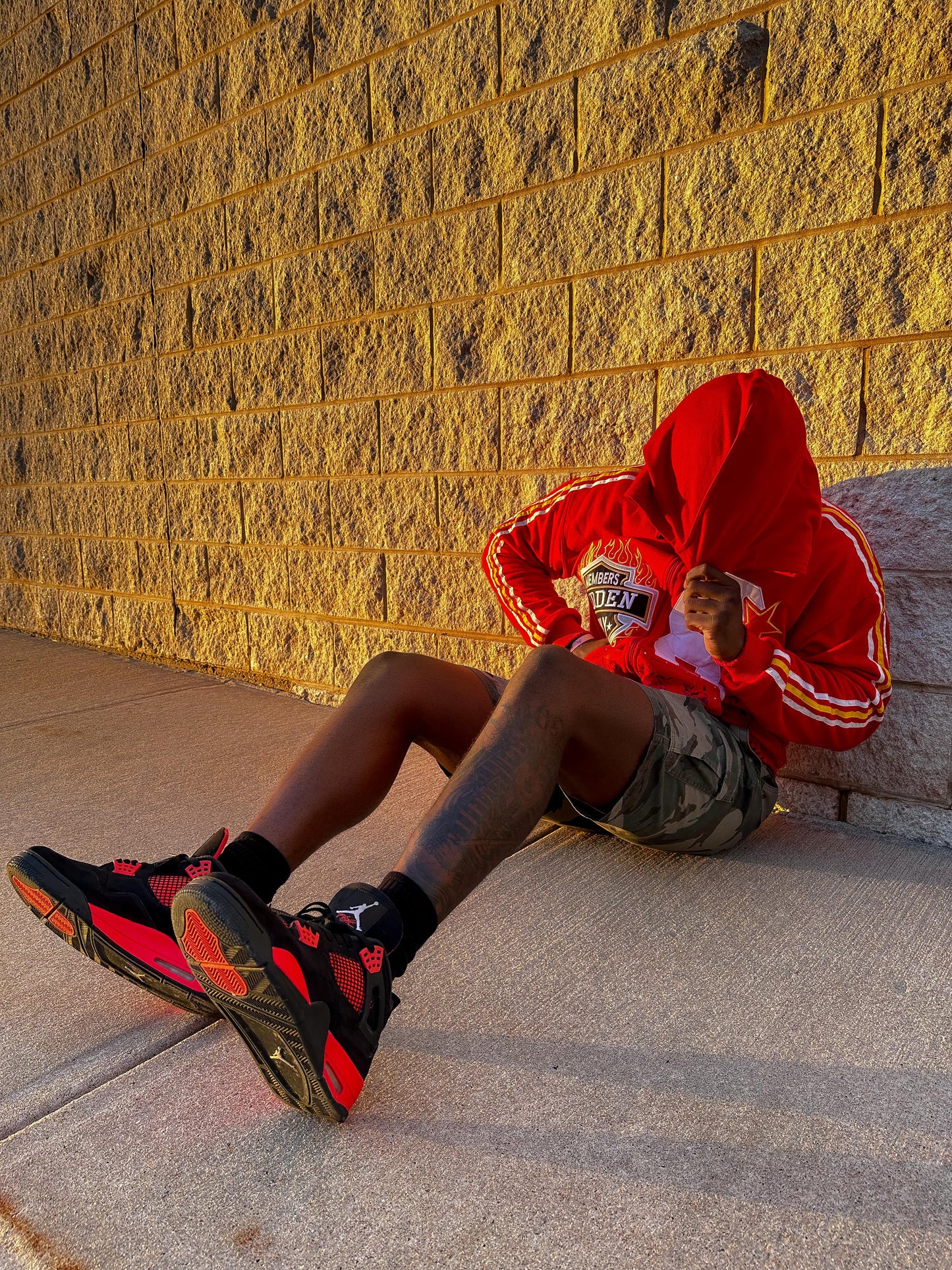 Red “Trailblazer” Hoodie
