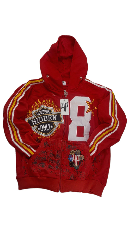 Red “Trailblazer” Hoodie