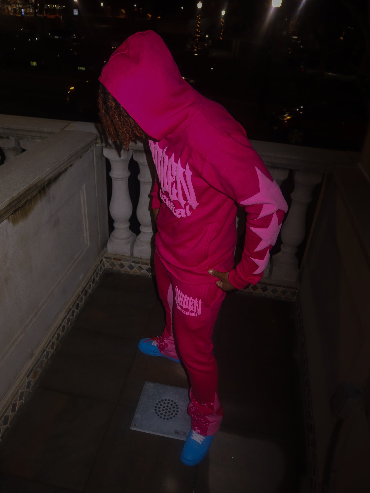 V1 Ruby Pink HP Sweat Suit