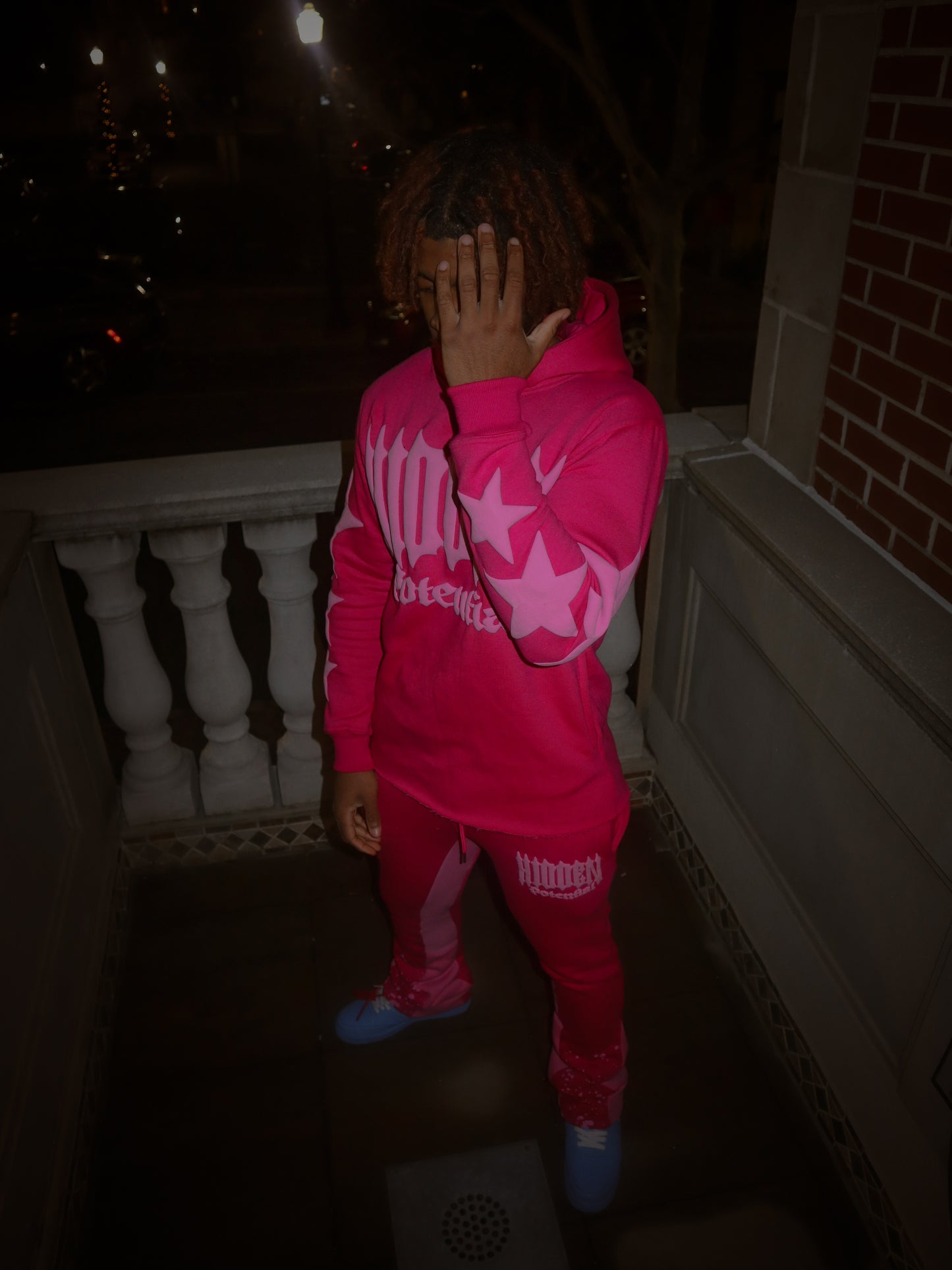 V1 Ruby Pink HP Sweat Suit